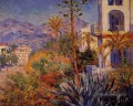 Villas à Bordighera Claude Monet